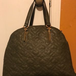 Large green tote